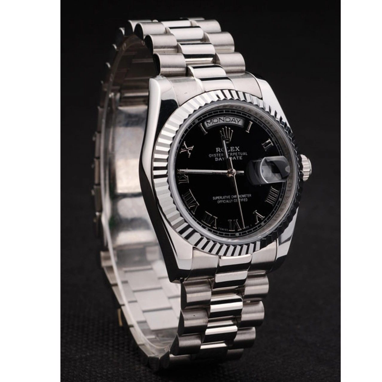 Aaa fake watches Day-Date Swiss Rolex Mechanism-srl83 1014